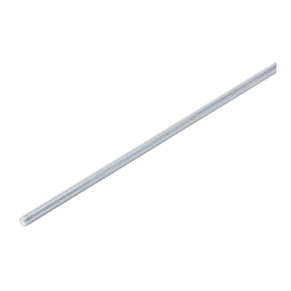 TIMCO M8 x 1000 Threaded Bars - Mild Steel 4.8 Zinc Plated - Bundle of 10