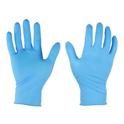 TIMCO Nitrile Gloves - Blue - Box of 100