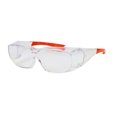 TIMCO Slimfit Overspecs Safety Glasses - Clear