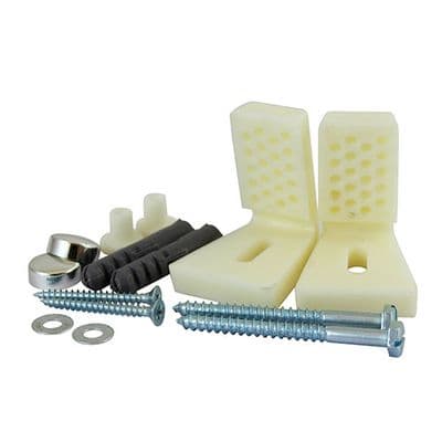 TIMCO WC Kit Adjustable WC/Bidet Fixing Kit - Pack of 2