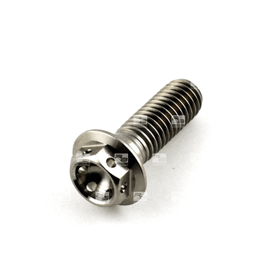 Titanium Race Drilled Hex Head Disc Bolt M8 x 1.25mm x 25mm - Disc Bolt SP