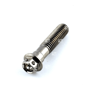 Titanium Race Drilled Hex XS Head Bolt M8 x 1.25mm x 35mm