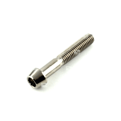 Titanium Tapered Socket Cap Bolt M5 x 0.8mm x 25mm