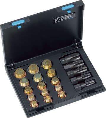 V-COIL - M13 - M24 - Oil Sump Thread Repair Workshop Kit