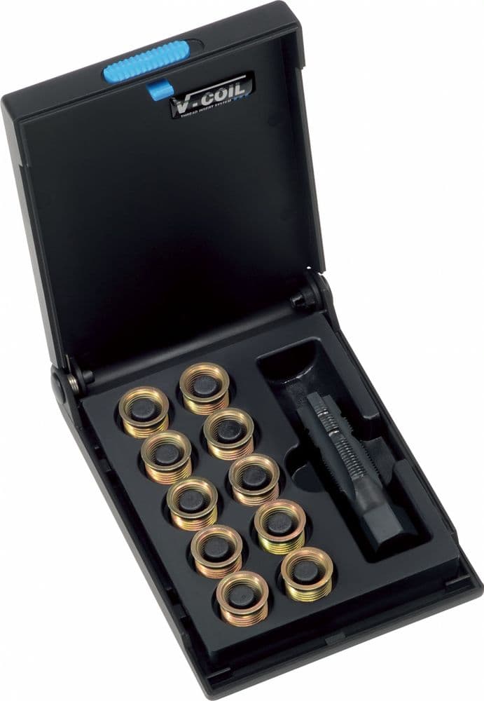 Solid Thread Inserts How To V-COIL - M14 x 1 25mm - 10-XL Thread Repair Kit with HexTap & Solid ...