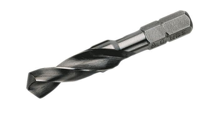 VÖLKEL HexTap Gewindebohrer-Bit – M6x1,0 – Form D, HSS-G – Für 1/4" Sechskant-Aufnahme