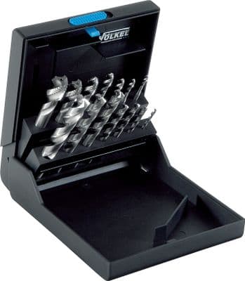 VOLKEL - M3 - M12 - Blue Ring Spiral Flute Machine Tap Set + Drills