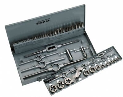 VOLKEL - M3 - M20 - HSSE Tap & Die Set
