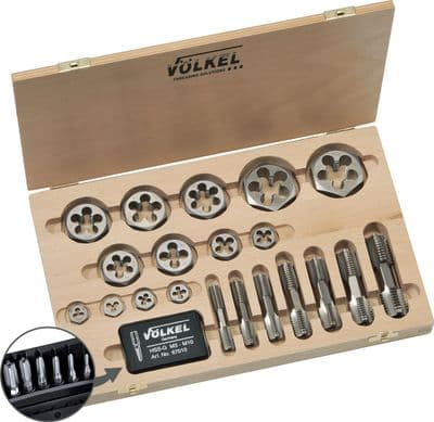 VOLKEL - MF4 - MF24 - HexTap & Die Nut Set