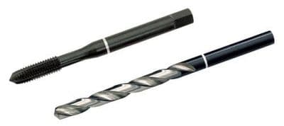 White Tap & Twist Drill Sets