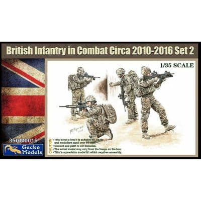 35GM0016  British Infantry In Combat Circa 2010~2016 Set 2