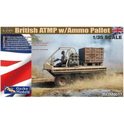 35GM0017 1/35 British ATMP w\Ammo Pallet Gecko Models NEW