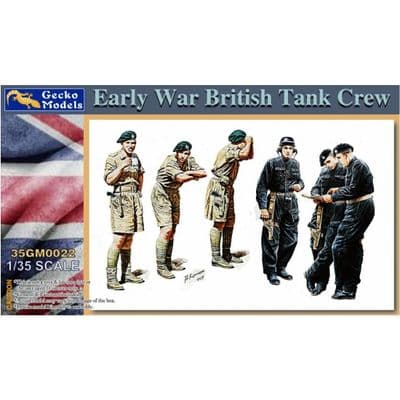 35GM0022 Early War British Tank Crew