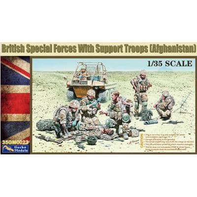 35GM0023  British Special Forces with Support Troops (Afghanistan)