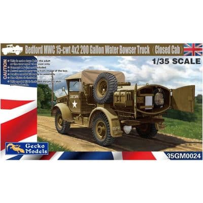 35GM0024  Bedford MWC 15-cwt 4x2 200 Gallon Water Bowser Truck