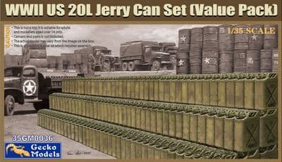 35GM0036  WWII US 20L Jerry Can Set(Value Pack)