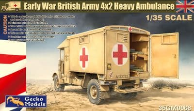 35GM0068  Early War British Army 4×2 Heavy Ambulance