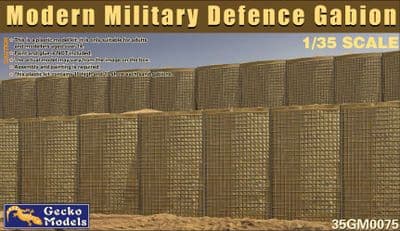 35GM0075  Modern Military Sand Gabion