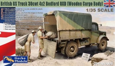 35GM0098  British GS Truck 30cwt 4×2 Bedford OXD(Wooden Cargo Body