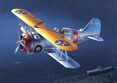 AC12326 Grumman F3F-2 US Navy Fighter