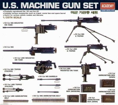 AC13262  US WWII Machine Gun Set
