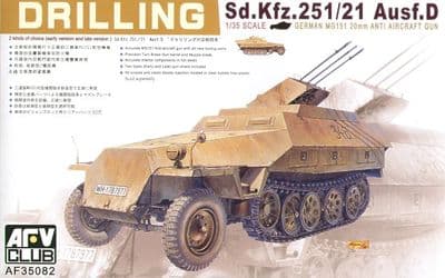 AF35082 Sdkfz 251/21 Ausf D Drilling AA