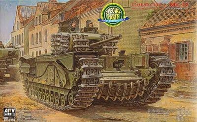 AF35154 CHURCHILL MK IV MK5 L/50 6 POUNDER GUN