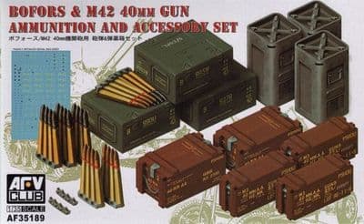 AF35189 Bofors & M42 40mm Ammunition & Accessories Set