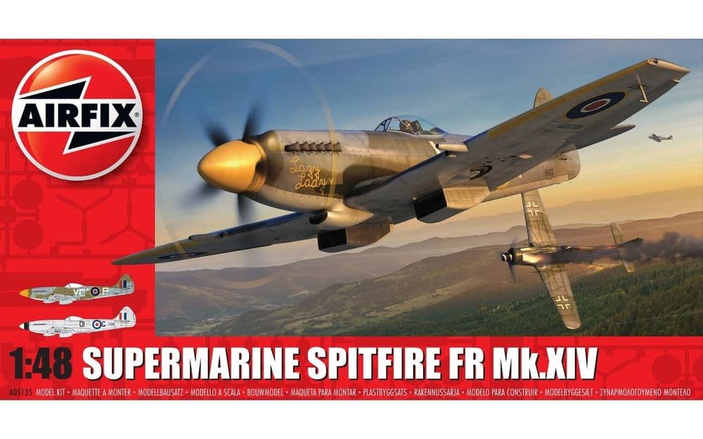 Spitfire Xiv Rn135 AX05135 Supermarine Spitfire FR Mk XIV