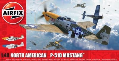 AX05138  North-American P-51D Mustang (Filletless Tails)