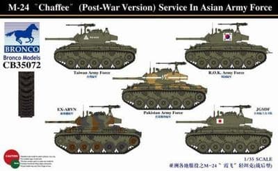 CB35072  M24 Chaffee (Post-War Version) Service In Asia