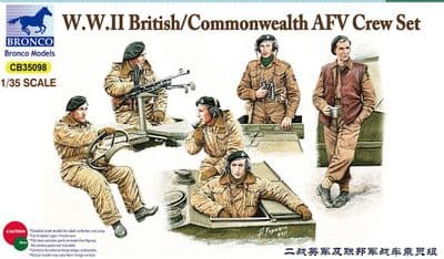 CB35098 WWII British/Commonwealth AFV Crew