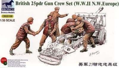 CB35108 British 25pdr Gun Crew Set (Europe)