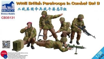 CB35131  WWII British Paratroops In Combat Set B