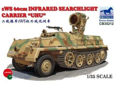 CB35212  Schwere Wehrmachtschlepper sWS 60cm Infrared Searchlight Carrier 
