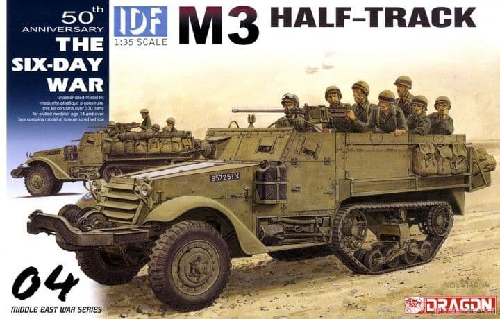 Israeli Halftrack DN3569 M3 Halftrack Israel Defence Forces IDF