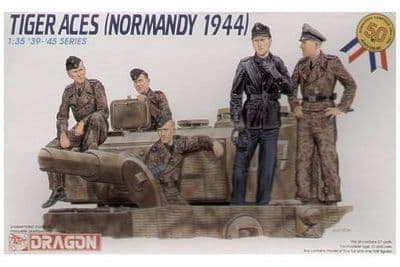 DN6028 Pz.Kpfw.VI Tiger tank crew Normandy 1944