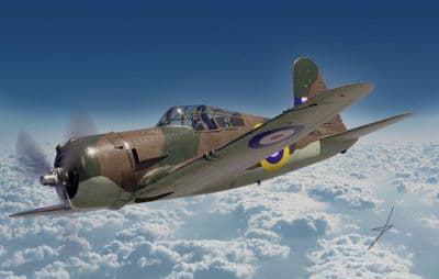 DW48050  Vultee Vanguard Mk.I/J10 RAF and Sweden