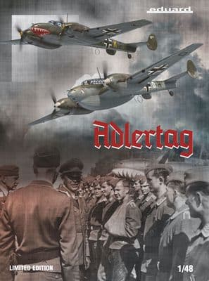 EDK11145  ADLERTAG 1/48 Limited edition kit of German WWII heavy fighter Bf 110C/D in 1/48 scale