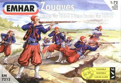 EM7212 Zouaves Crimean/Franco Prussian War