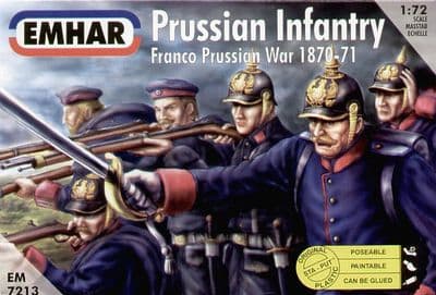 EM7213 Prussian Infantry Franco-Prussian War