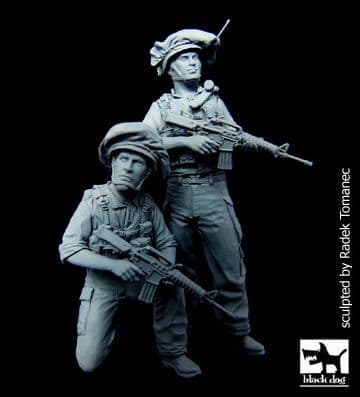 F35073 Israeli Soldiers patrol set