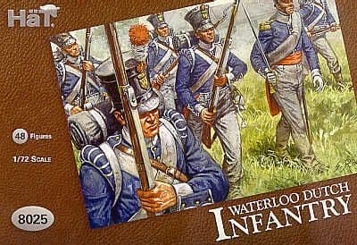 HAT8025 Waterloo Dutch Infantry 48 infantry