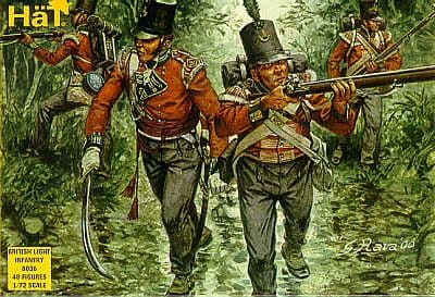 HAT8036 Napoleonic British Light Infantry