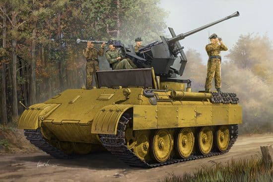 HBB82492 German Panther Ausf D Flak Bergepanther