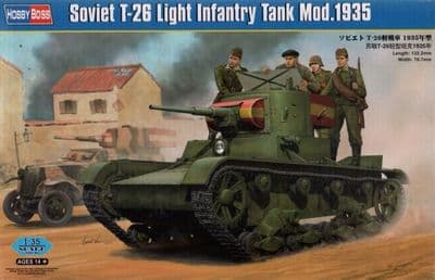 HBB82496 Soviet T-26 Light Infantry Tank Mod.1935