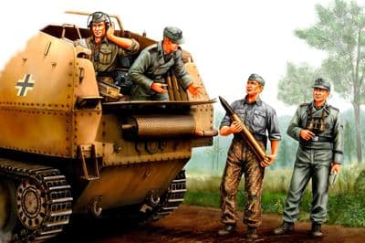 HBB84402 German Self Propelled Gun (SPG) Crew (WWII)
