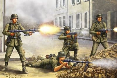 HBB84416  German Infantry The Barrage Wall