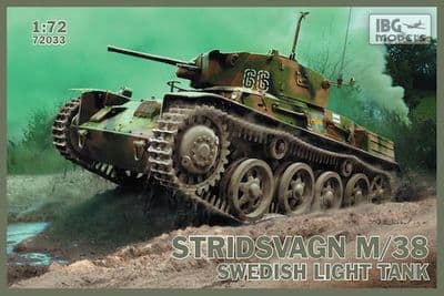 IBG72033  Stridsvagn M/38 Swedish light tank