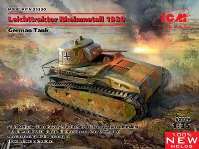 ICM35330  Leichttraktor Rheinmetall 1930, German Tank